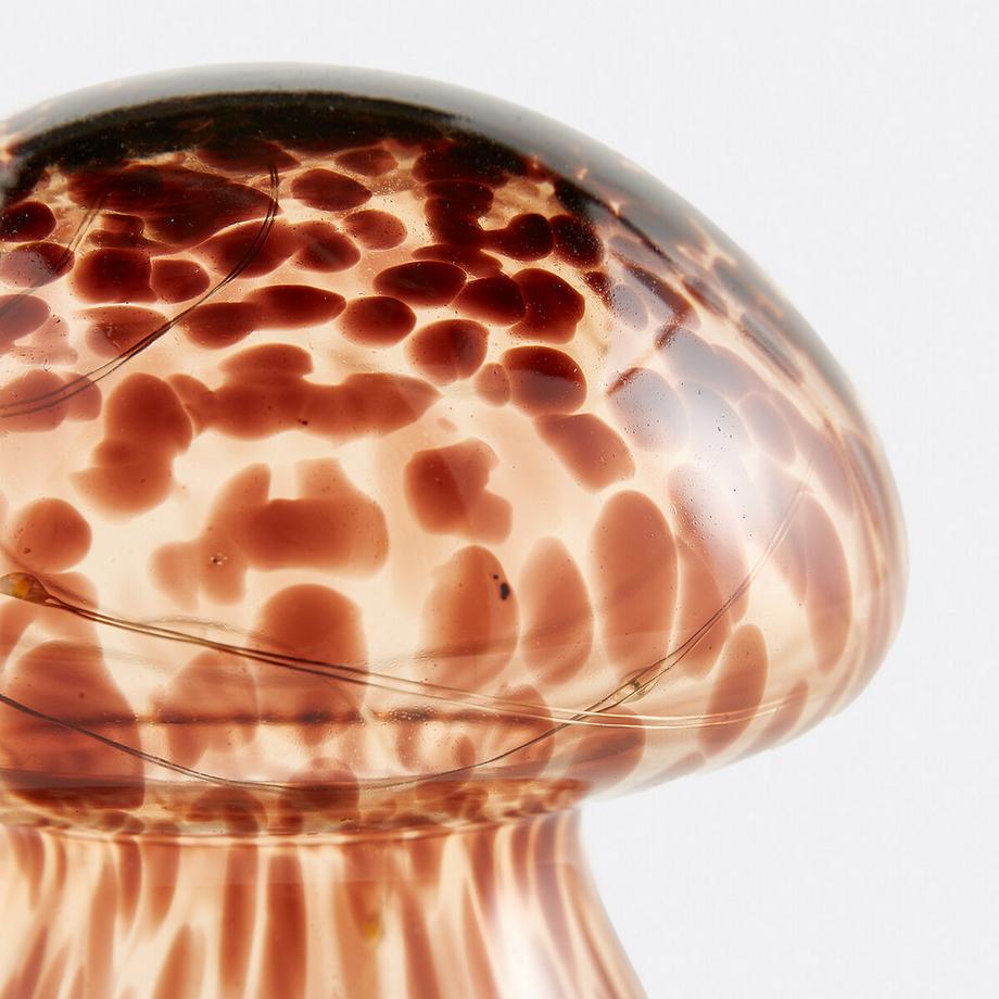 La Redoute Intérieurs Dekorative LED-Pilzlampe Onoki aus Glas  