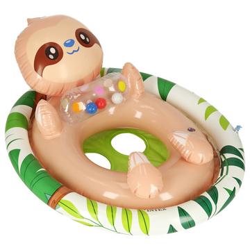 INTEX 59570 Baby-Schwimmrad, aufblasbares Pontonrad mit Lazybones-Sitz, max. 23 kg, 3–4 Jahre alt