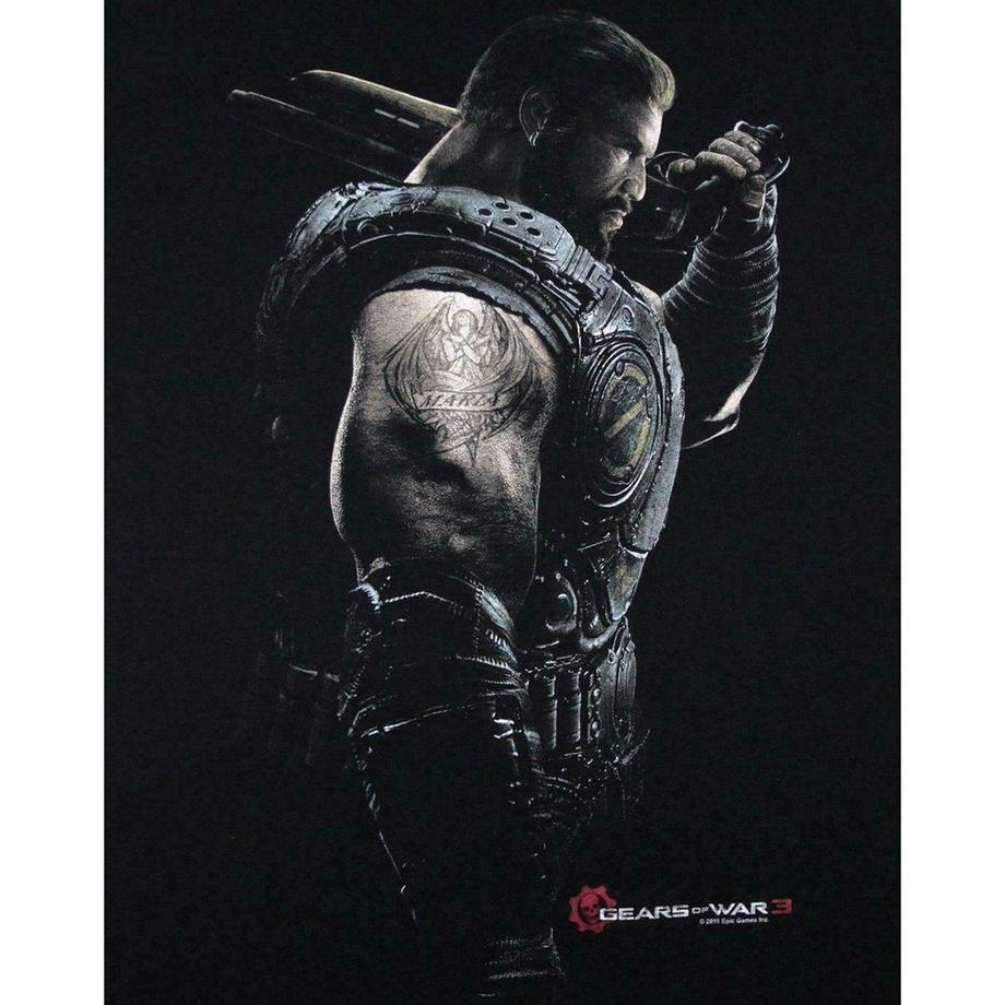 Gears of War Soldier T-Shirt Stampa Grafica  