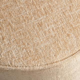 mutoni Tabouret Pearl Chenille mélange naturel 40  