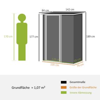 Outsunny Gerätehaus  