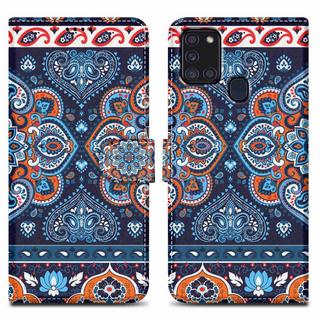 Cadorabo  Housse compatible avec Samsung Galaxy A21s - Coque de protection avec fermeture magnétique, fonction de support et compartiment pour carte 