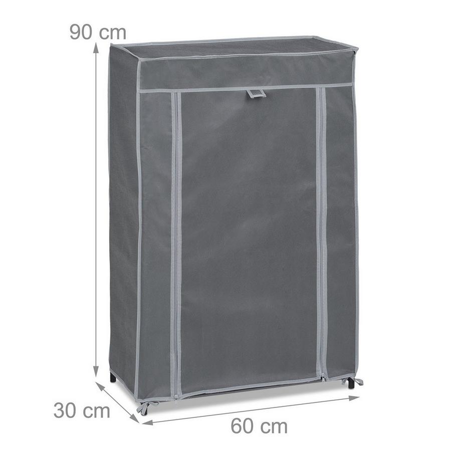 Northix Schuhaufbewahrung mit Regalen  