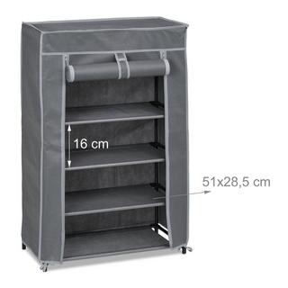 Northix Scarpiera con 5 ripiani  