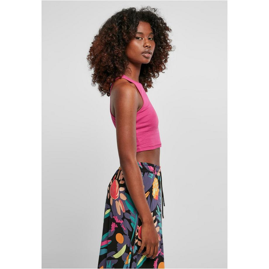 URBAN CLASSICS Geripptes Kurzes Tank Top  