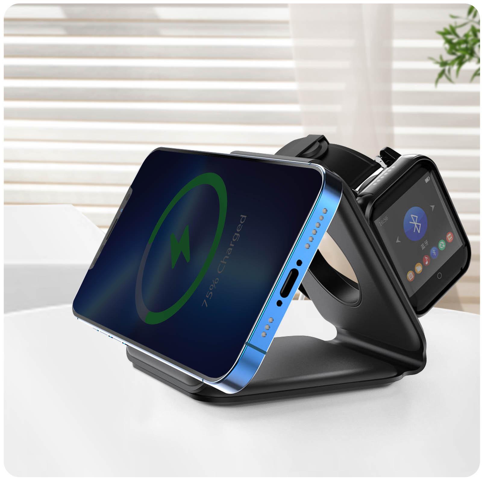 Avizar  Moxie MagSafe iPhone Ladestation Schwarz 