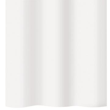 Tenda da doccia tessile Basic - bianco