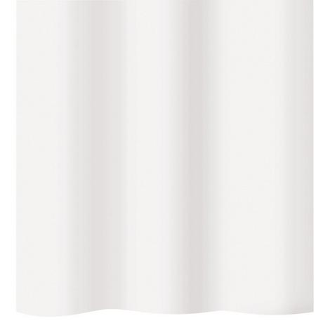 diaqua Tenda da doccia tessile Basic - bianco  