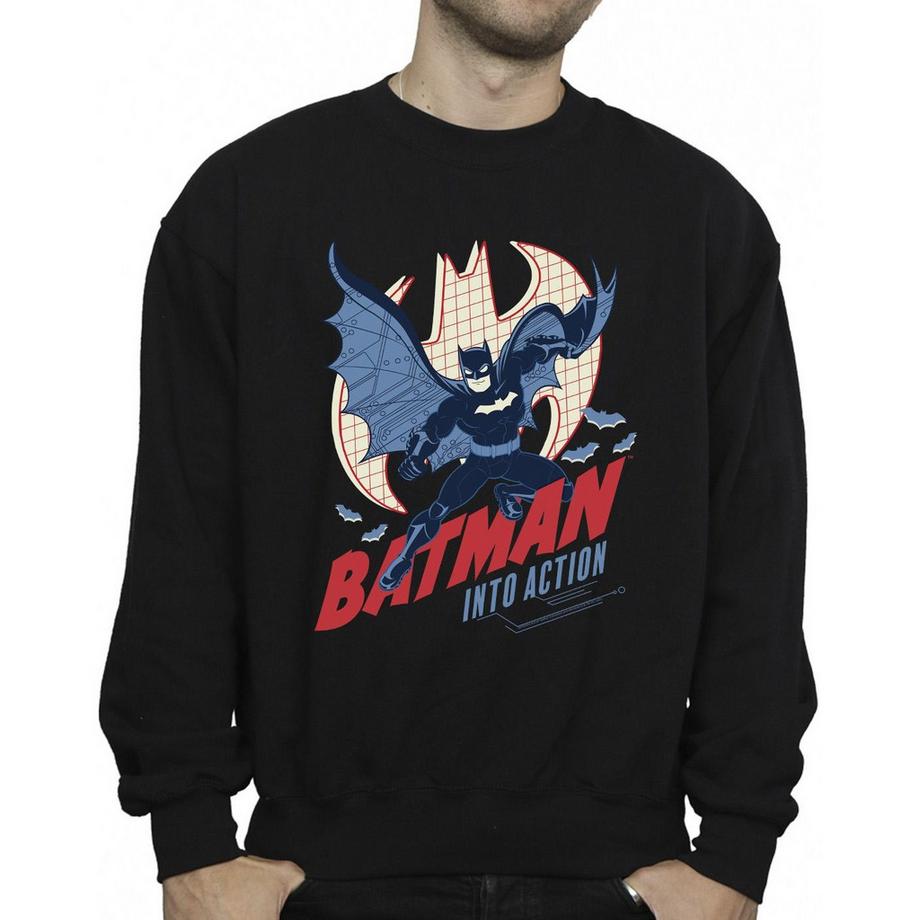 DC COMICS Into Action Batman Felpa  