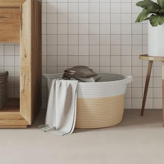 VidaXL Panier de rangement coton  