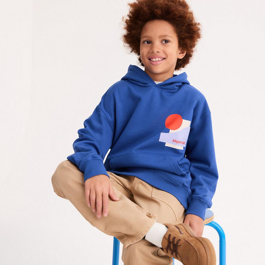 La Redoute Collections  Fleece-Kapuzenpullover 