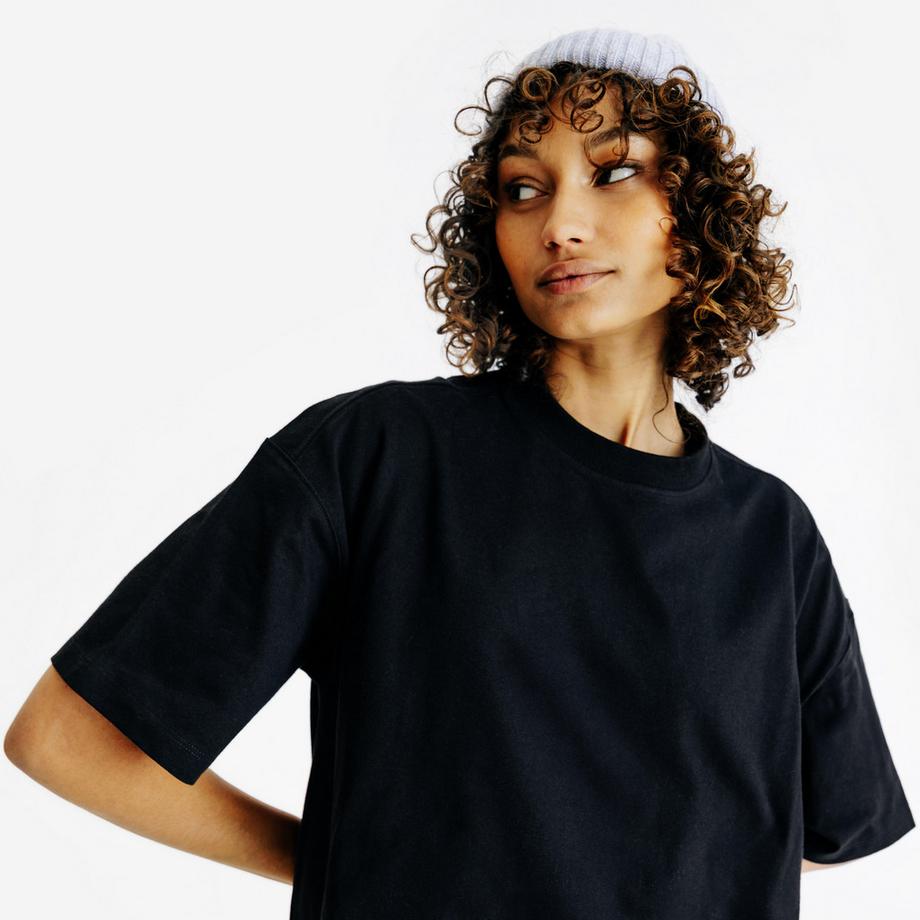 DECATHLON  T-shirt corto donna cotone 