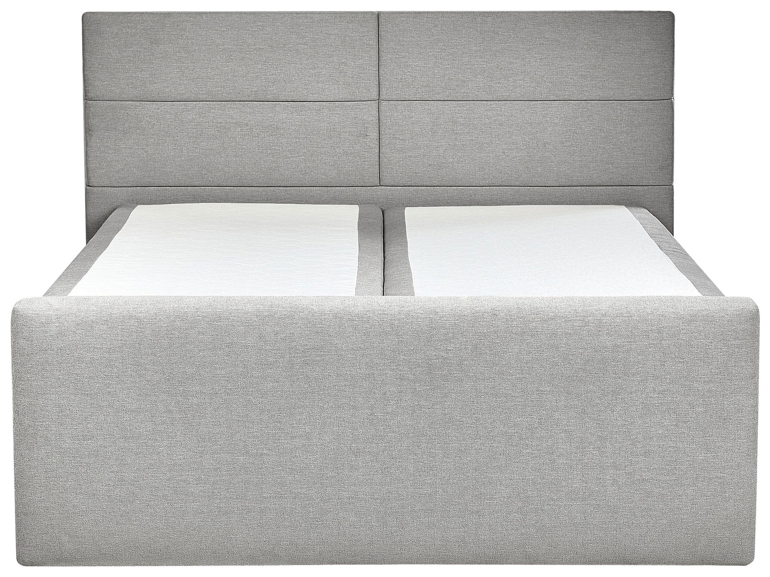 Beliani Divano letto con contenitore en Tessuto Moderno ARISTOCRAT  