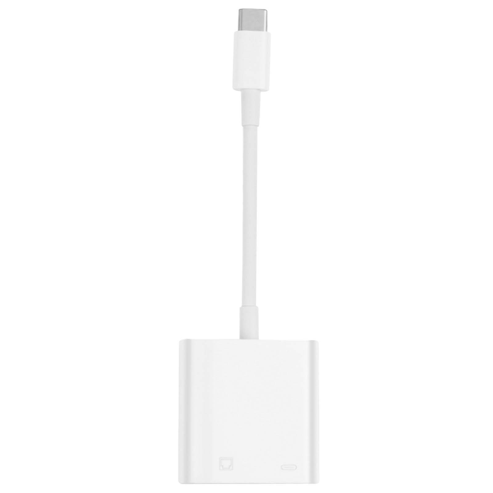 Avizar  Adattatore USB-C a Ethernet + USB-C 