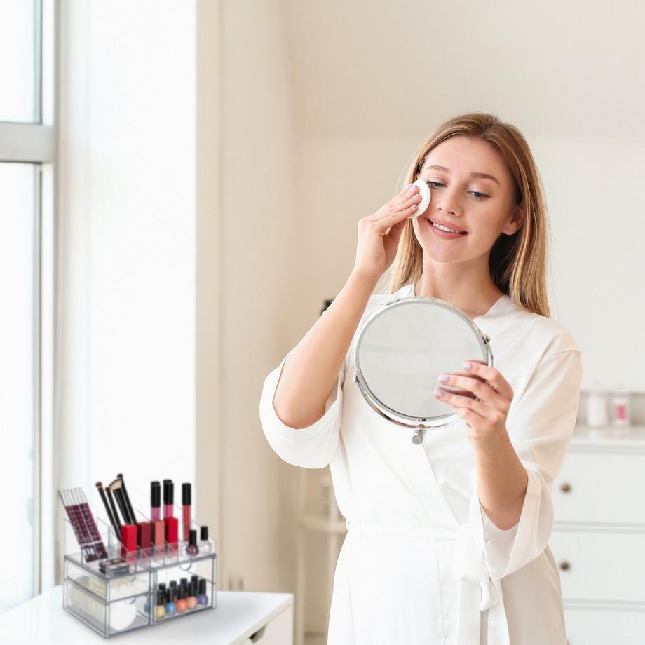 Northix Boîte de rangement de maquillage avec tiroirs  