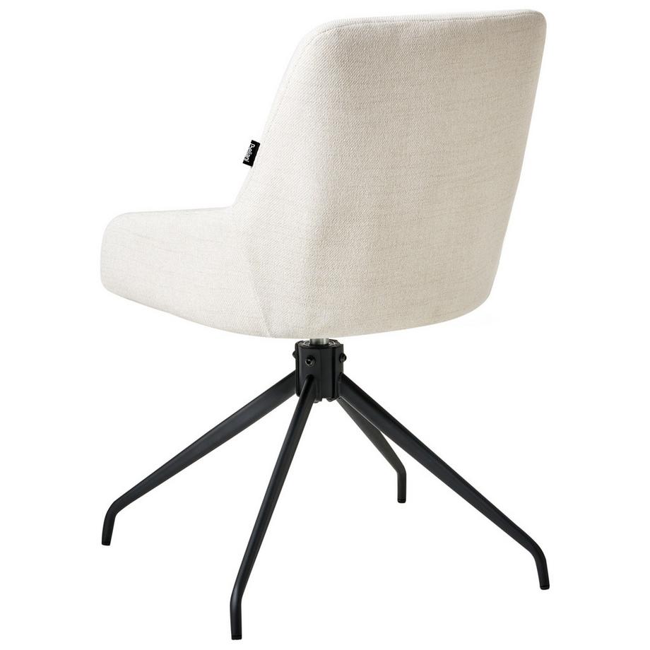 Beliani Set di 2 sedie da pranzo en Tessuto  JENNER  