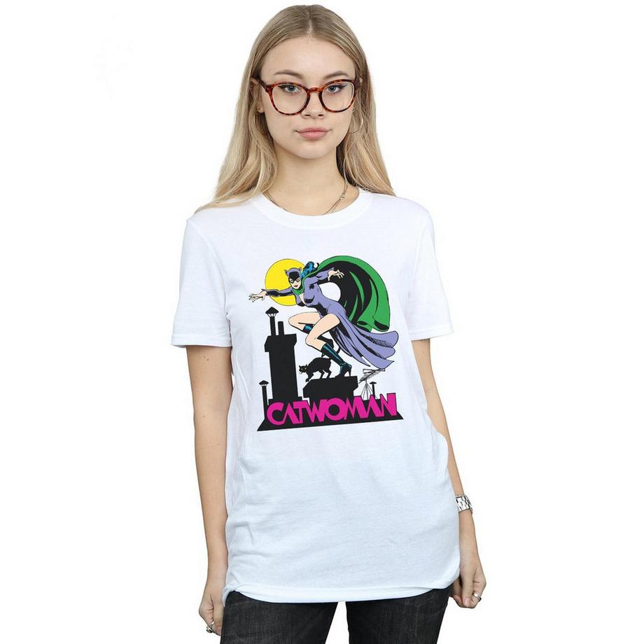 DC COMICS Catwoman Grafikdruck T-Shirt  