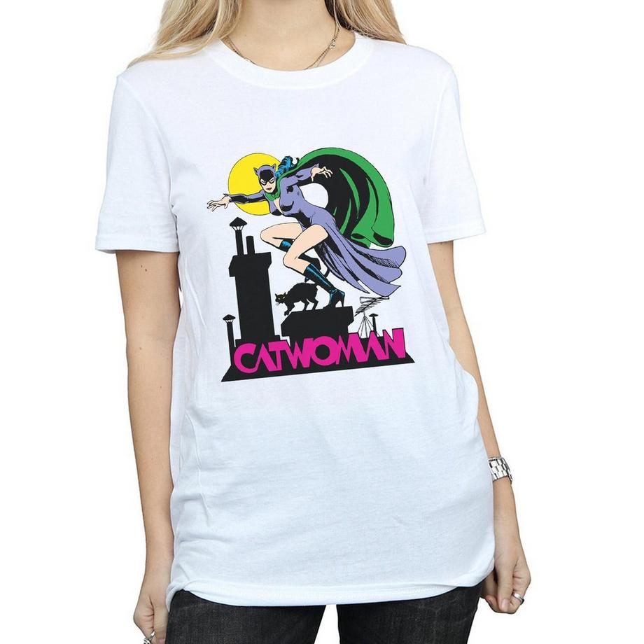 DC COMICS Catwoman Grafikdruck T-Shirt  