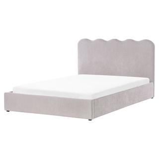 Beliani Lit ottoman en Tissu Moderne NANTERRE  