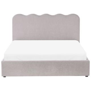 Beliani Lit ottoman en Tissu Moderne NANTERRE  