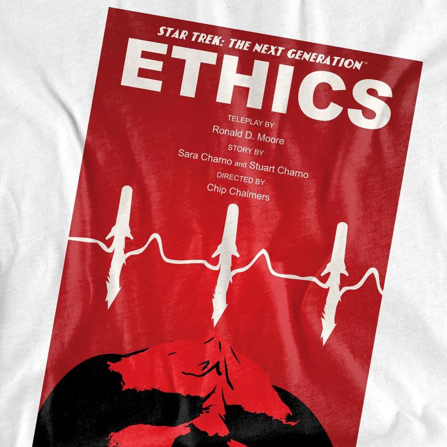 Star Trek Star Trek The Next Generation Season 5 Episode 16 Ethics T-Shirt  