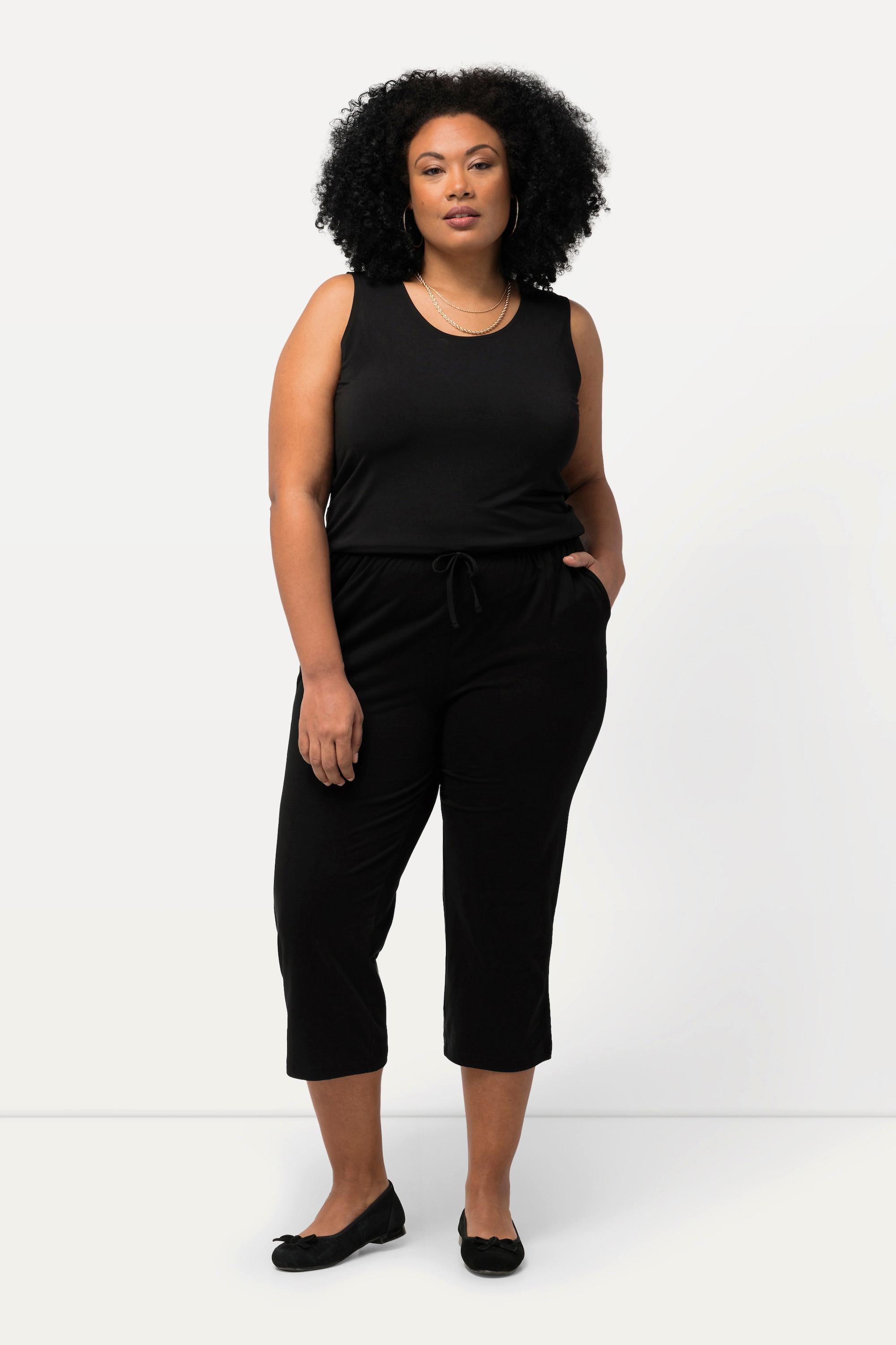 Ulla Popken 7/8 Hose Slimfit Gummibund  