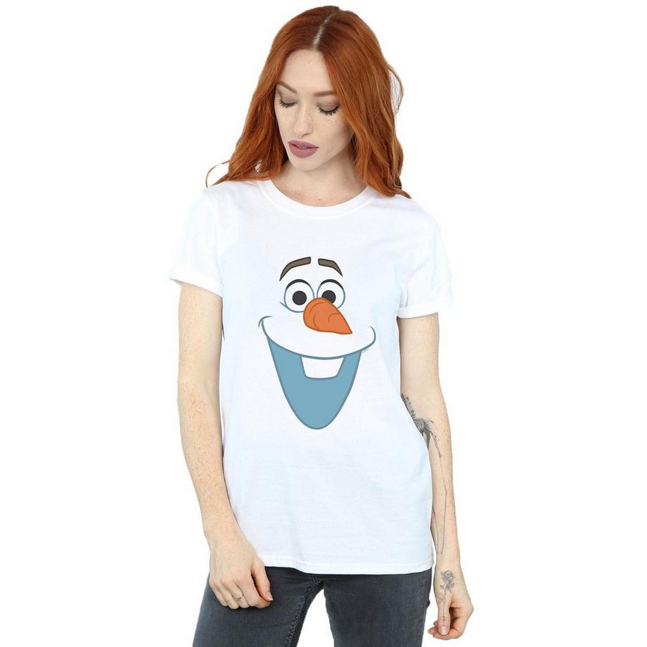 Disney Frozen Olaf Face Bedrucktes T-Shirt  