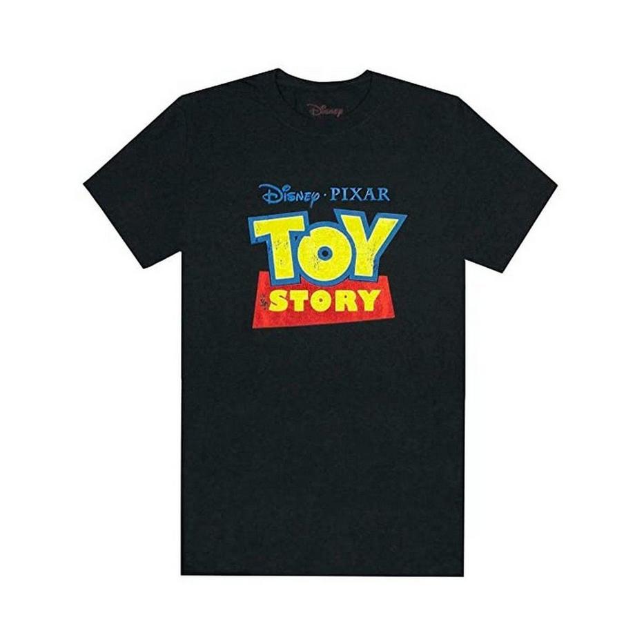 Toy Story Toy Story Logo Boyfriend T-Shirt  