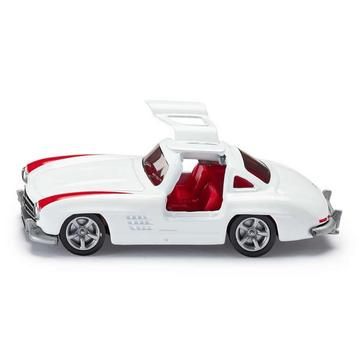 1470, Mercedes-Benz 300 SL, Metall/Kunststoff, Weiß/Rot, Spielzeugauto für Kinder, Öffenbare Flügeltüren