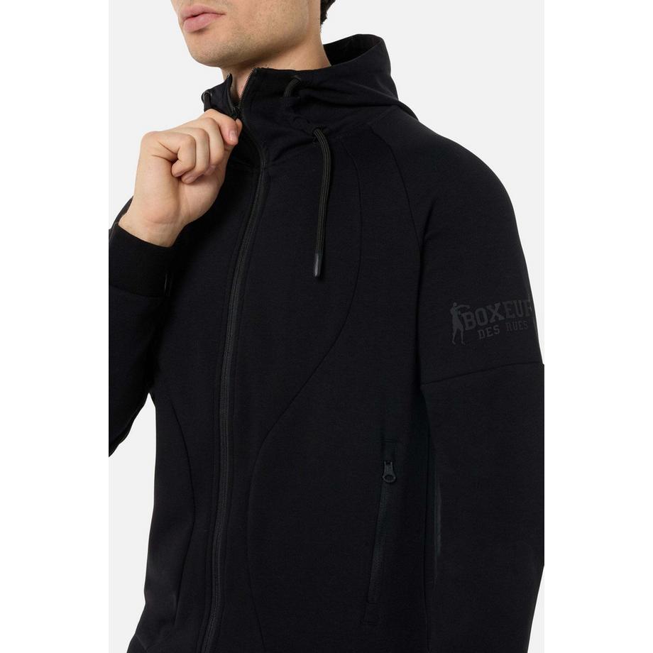 BOXEUR DES RUES Sweat-shirt à capuche en interlock  