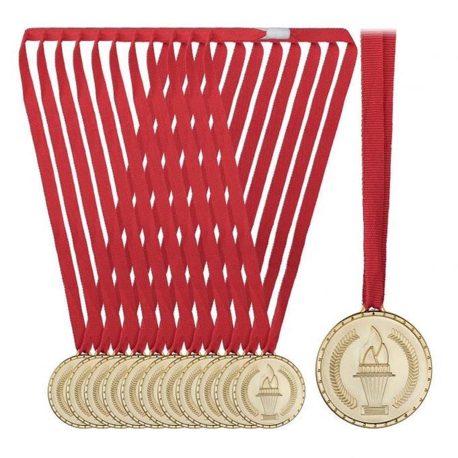 B2X  Medaglia d'oro per bambini - set da 12 