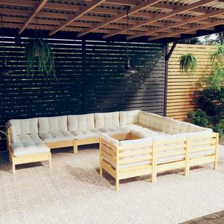 VidaXL Garten-lounge-set kiefernholz  