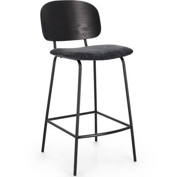 Tabouret de bar Sienna gris foncé