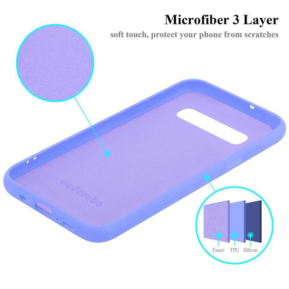 Cadorabo  Hülle für Samsung Galaxy S10 5G TPU Silikon Liquid 
