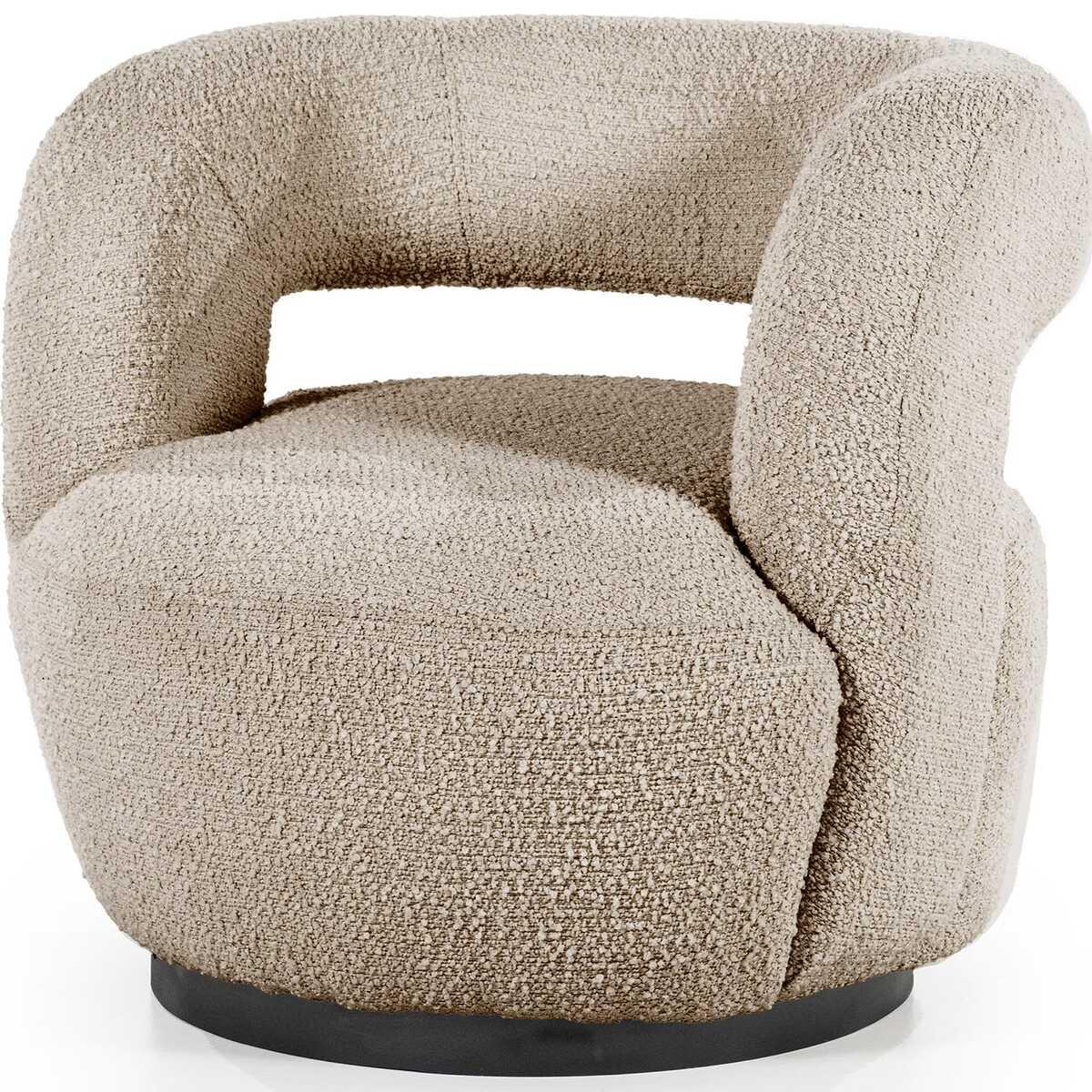 mutoni Fauteuil lounge Sharon Spark sable  