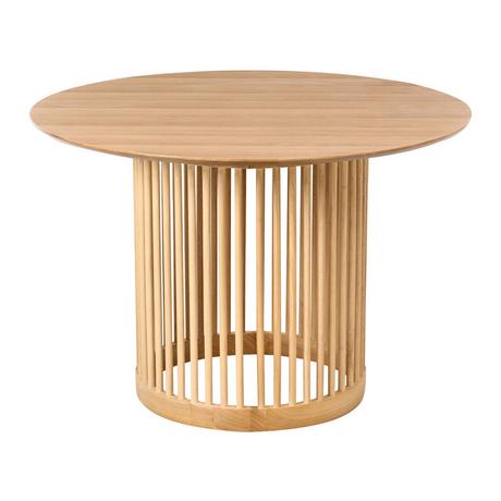 Beliani Tavolo da pranzo en Fibra a media densità (MDF) Minimalista BOYLE  