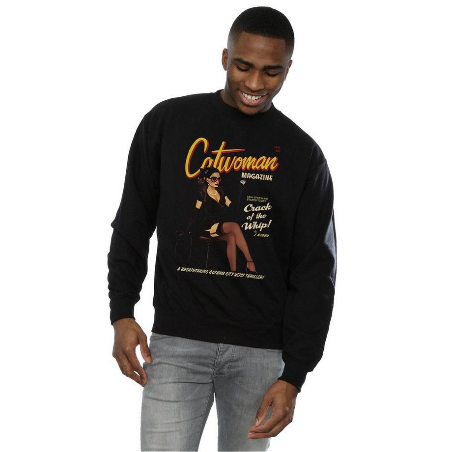 DC COMICS Catwoman Magazine Sweatshirt  