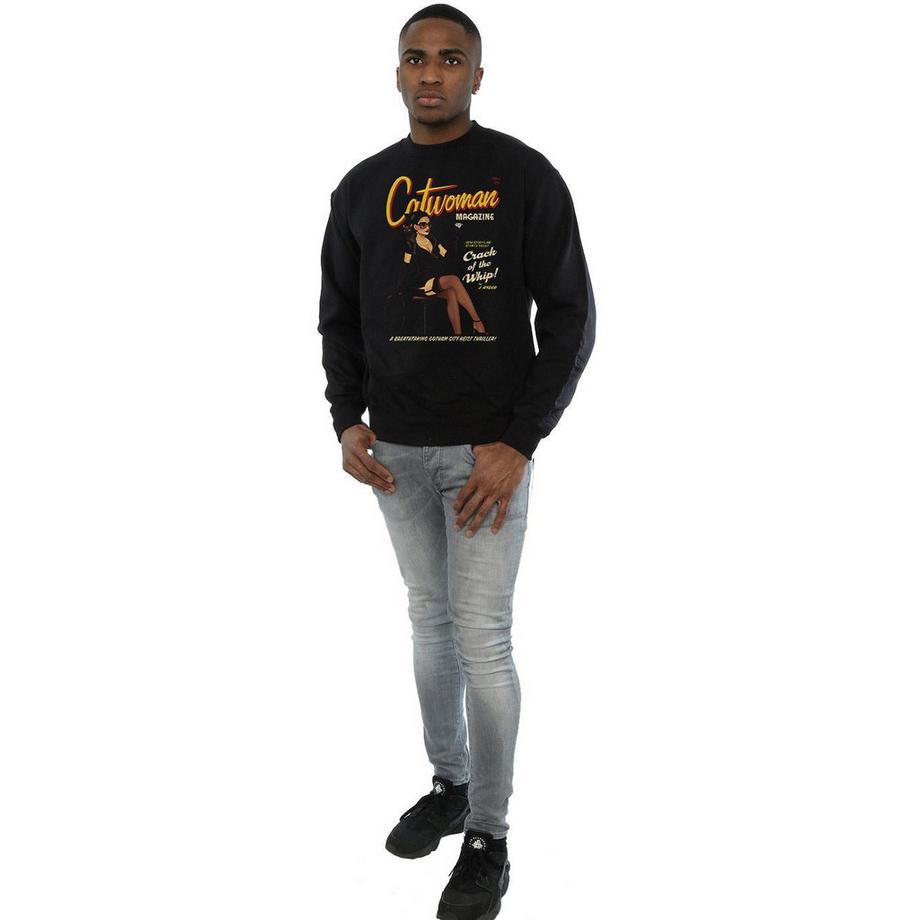 DC COMICS Catwoman Magazine Sweatshirt  