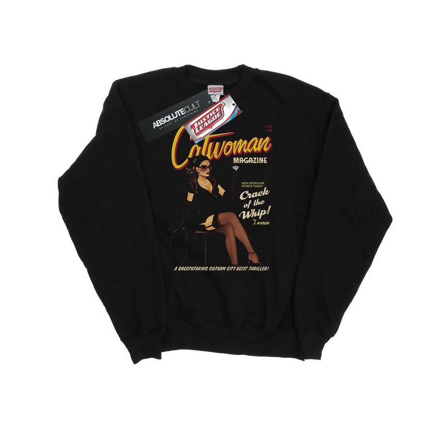 DC COMICS Catwoman Magazine Sweatshirt  