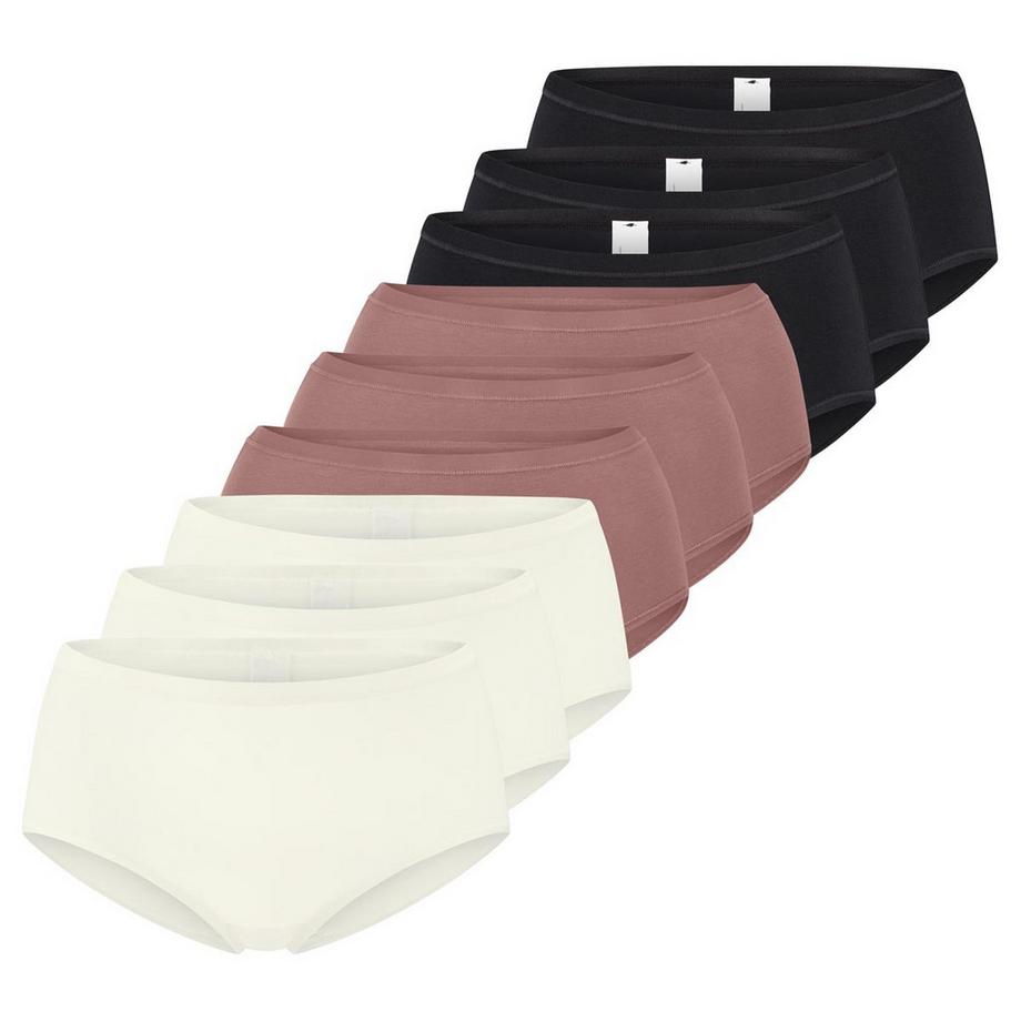 GO Daily Cotton lot de 9  - culottes taille haute