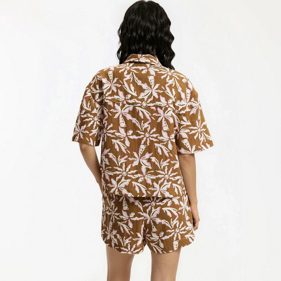 La Redoute Collections Camicetta a Maniche Corte Fantasia Floreale  