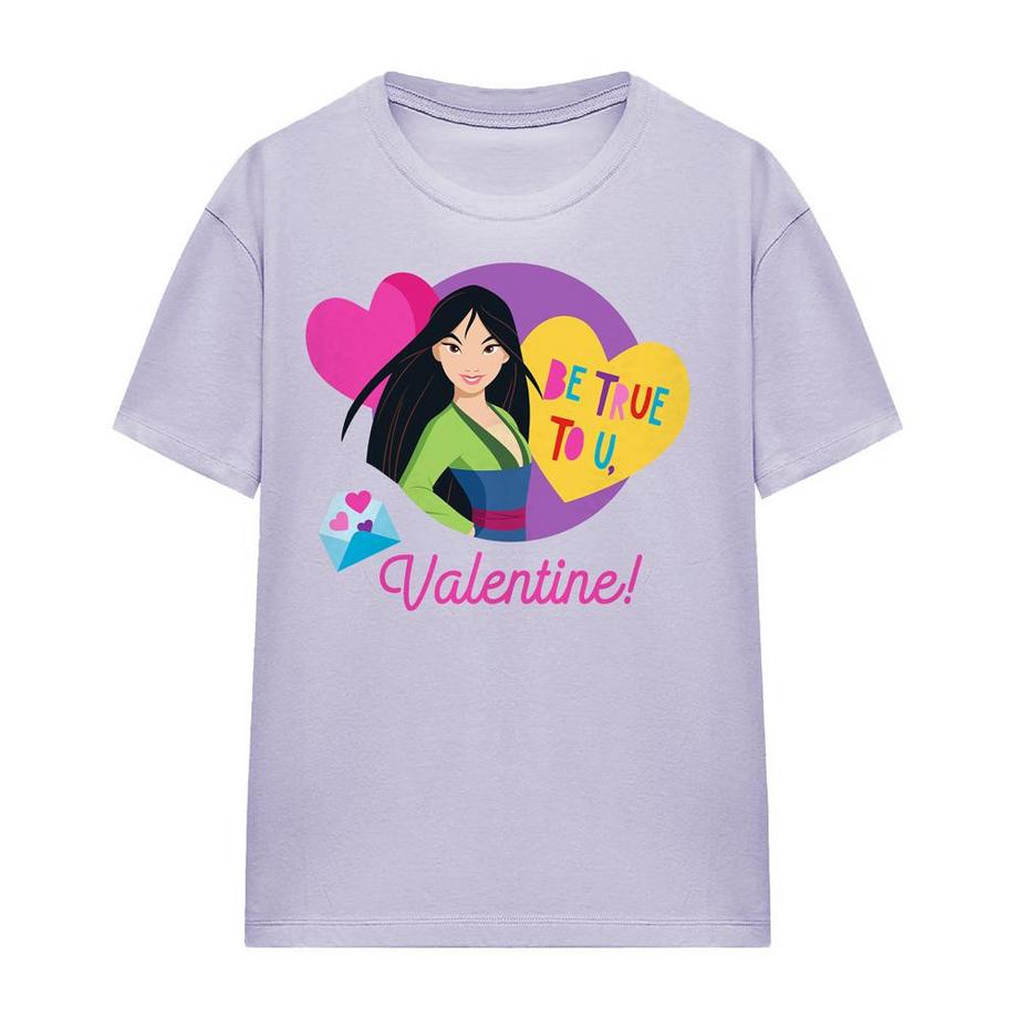 T-ShirtValentin Motif Mulan Be True To You