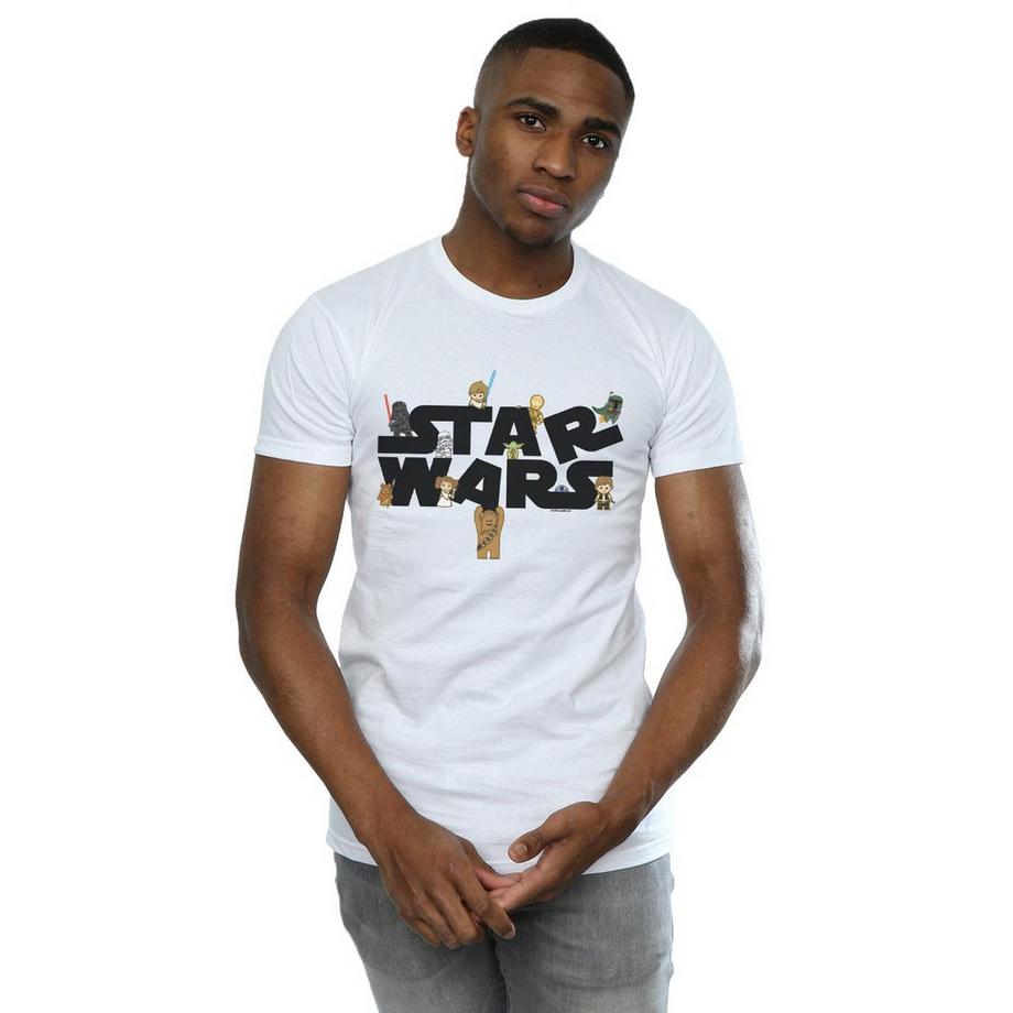 STAR WARS Maglietta Stampata  