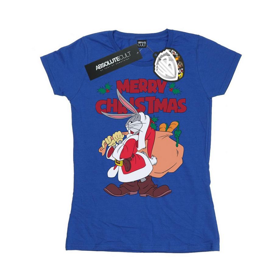 LOONEY TUNES Bugs Bunny Merry Christmas T-Shirt  