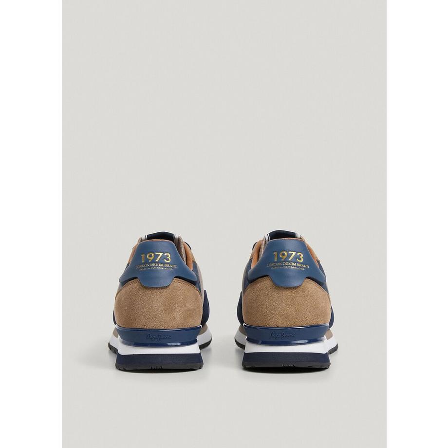 Pepe Jeans London Hailon Basic Sneaker aus Materialmix  