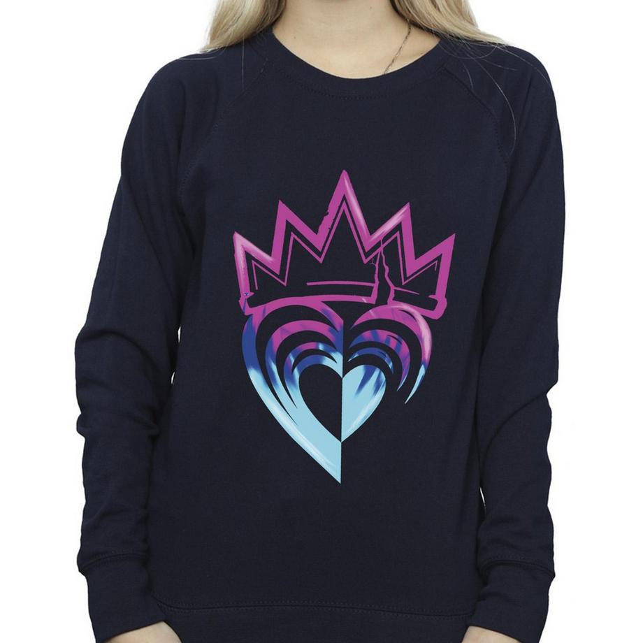 Disney Descendants Felpa con Stampa Grafica  