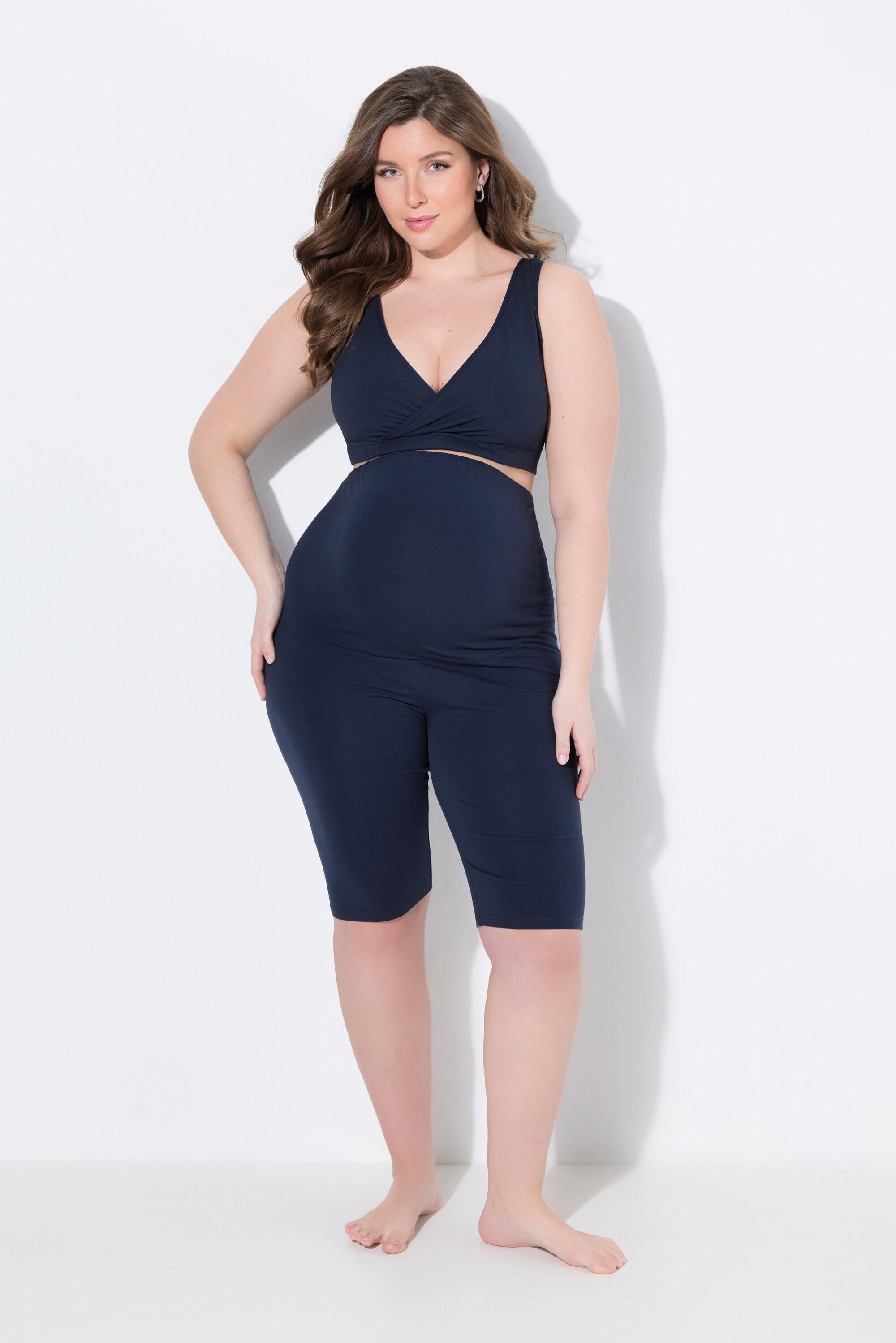 Ulla Popken Bellieva Radler Umstandshose Umklappbund  