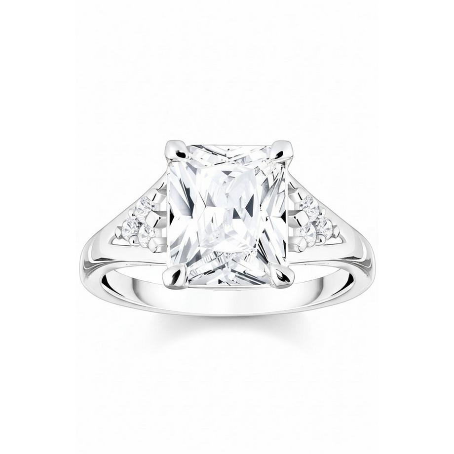 Thomas Sabo  Bague Pierres blanches 