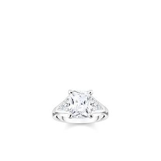 Thomas Sabo  Bague Pierres blanches 