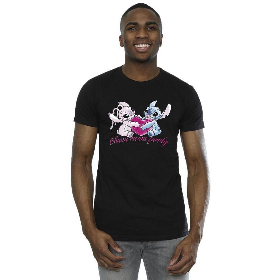 Disney T-Shirt Imprimé Ohana  